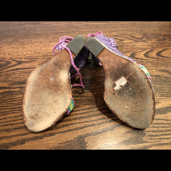 Gorgeous sky high Work in Progress Summer heels - Picture 8 of 8